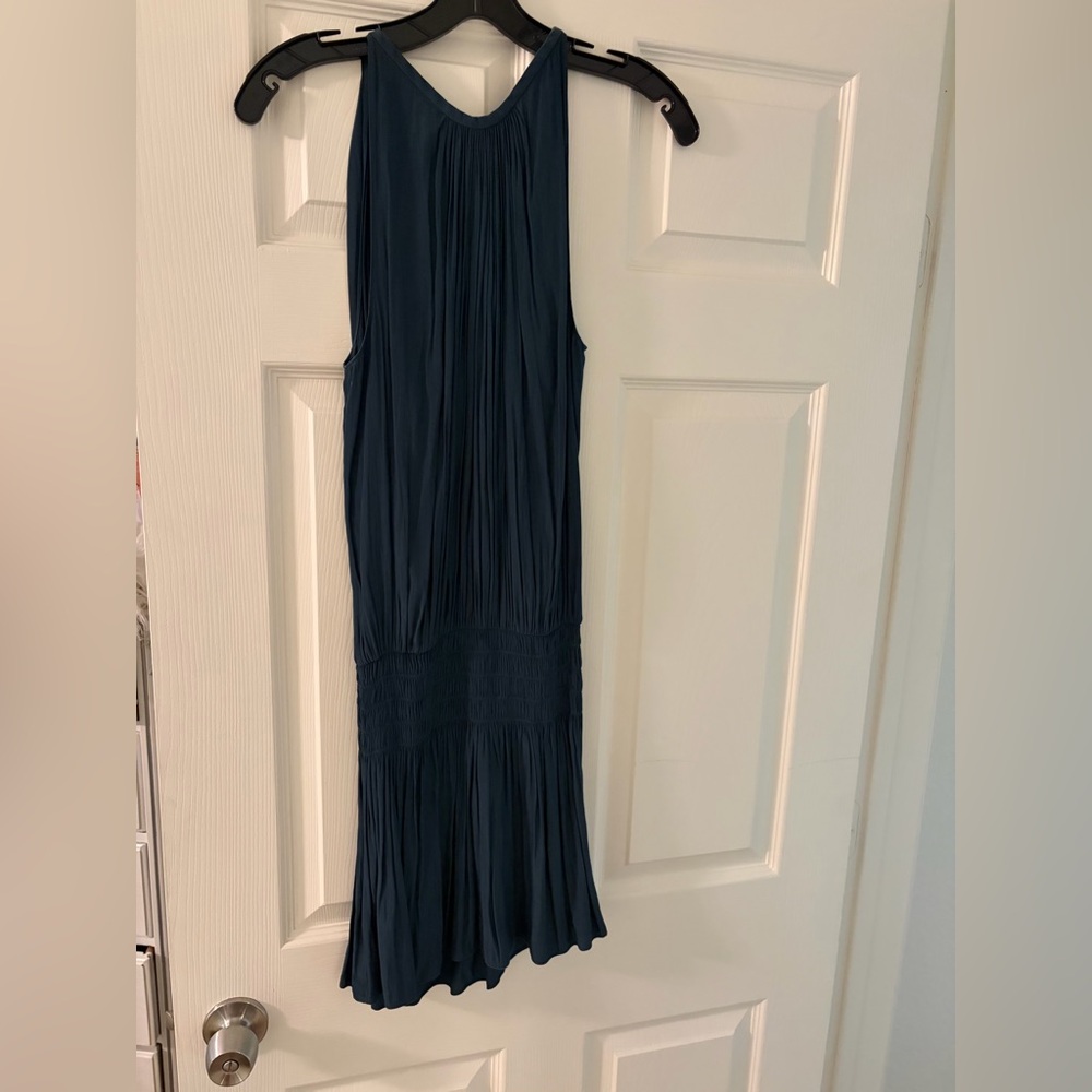 Ramy Brook Green Silk Dress